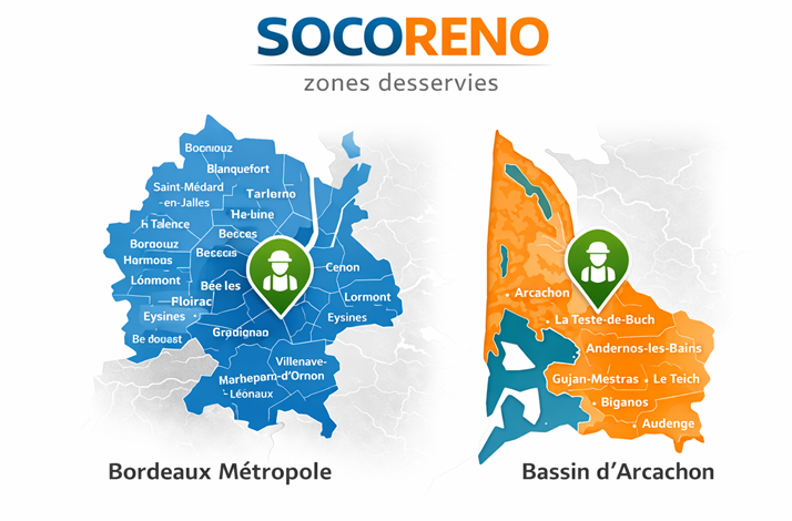 Socoreno entrepise de construction Bordeaux métropole bassin d'arcachon